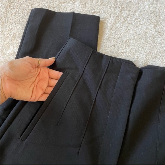 Black High Waisted Tailored Trouser Pants XS - Picture 10 of 14